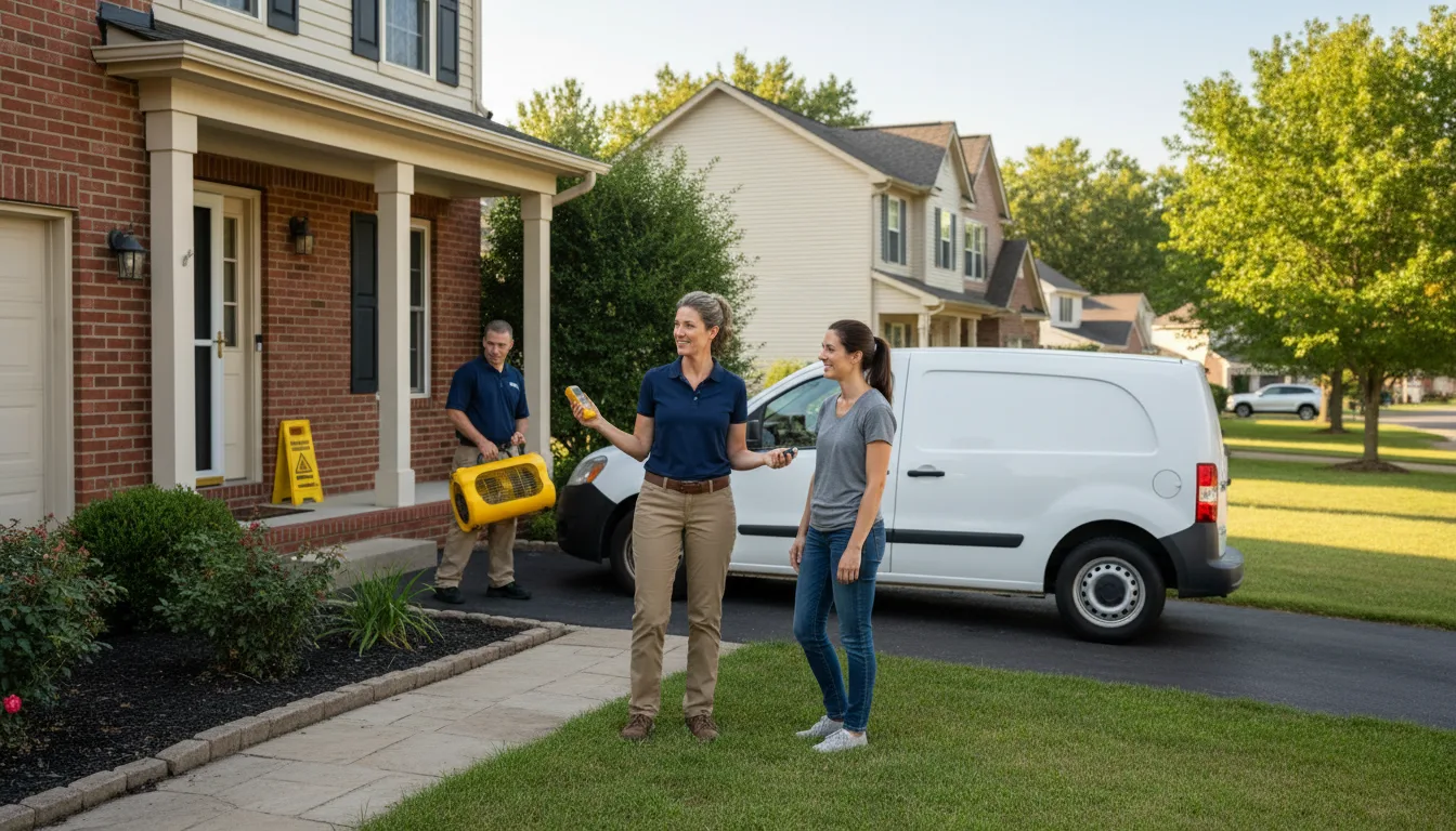 Residential water damage restoration in Waterford, NY